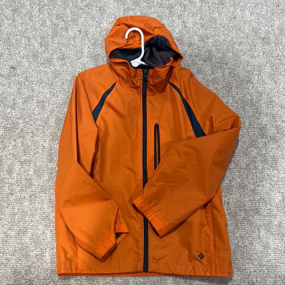 Kids Orange Jacket with Black Accents - Picture 1 of 4